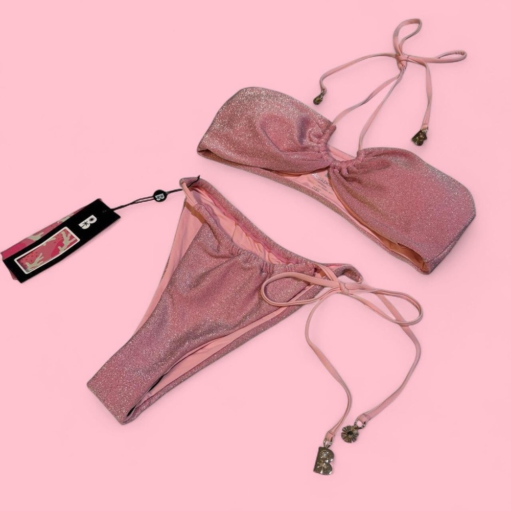 New Blackbough Pink Glitter bikini